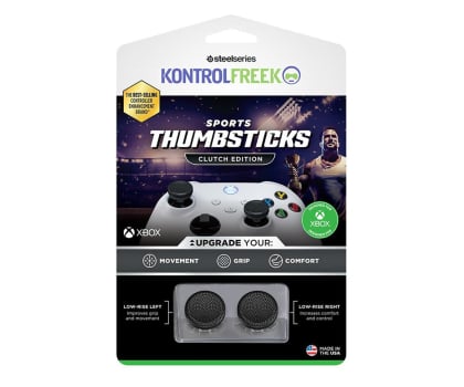 Akcesorium do pada KontrolFreek Sports Clutch Black Clear Kit Xbox